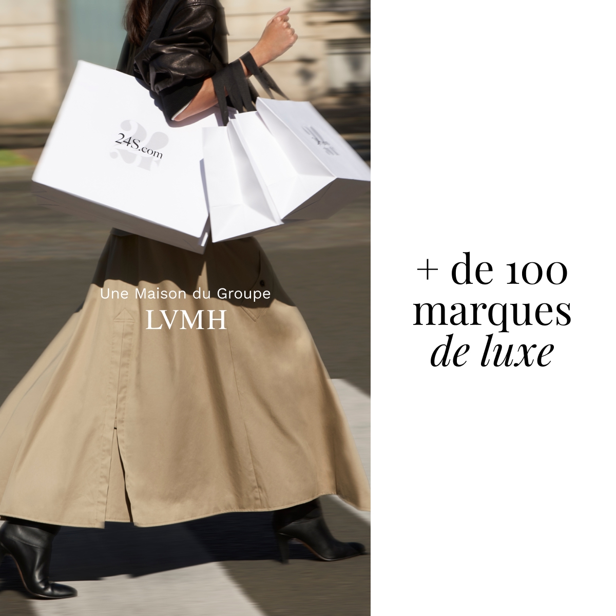 + de 100 marques de luxe