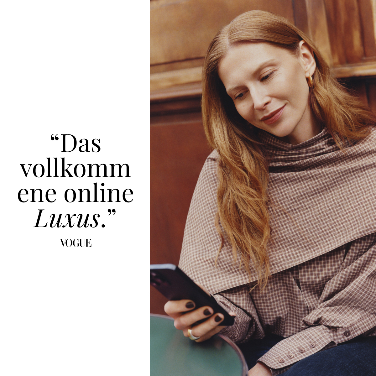 "Das vollkommene online Luxus." VOGUE
