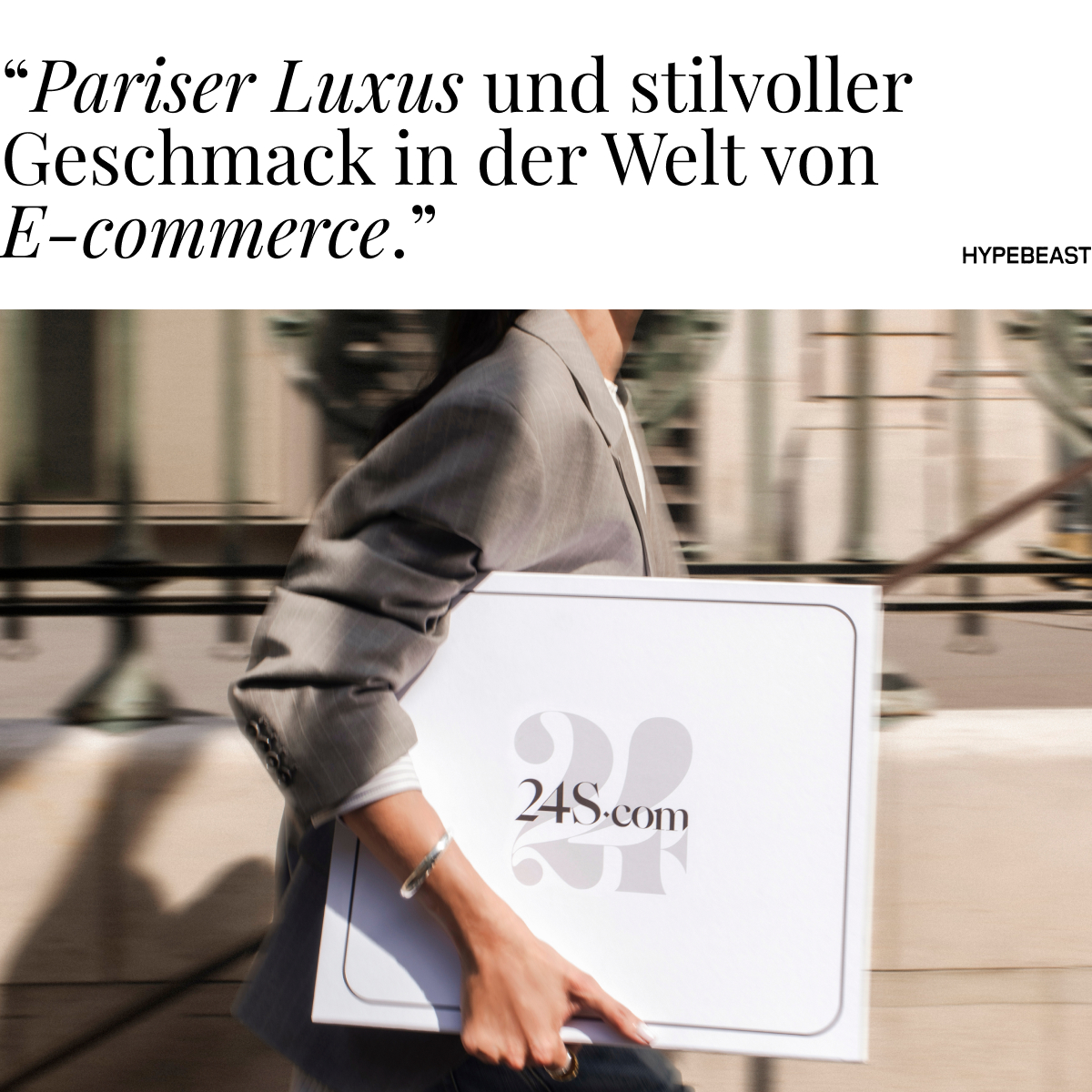 "Pariser Luxus und stilvoller Geschmack in der Welt von E-commerce." HYPEBEAST